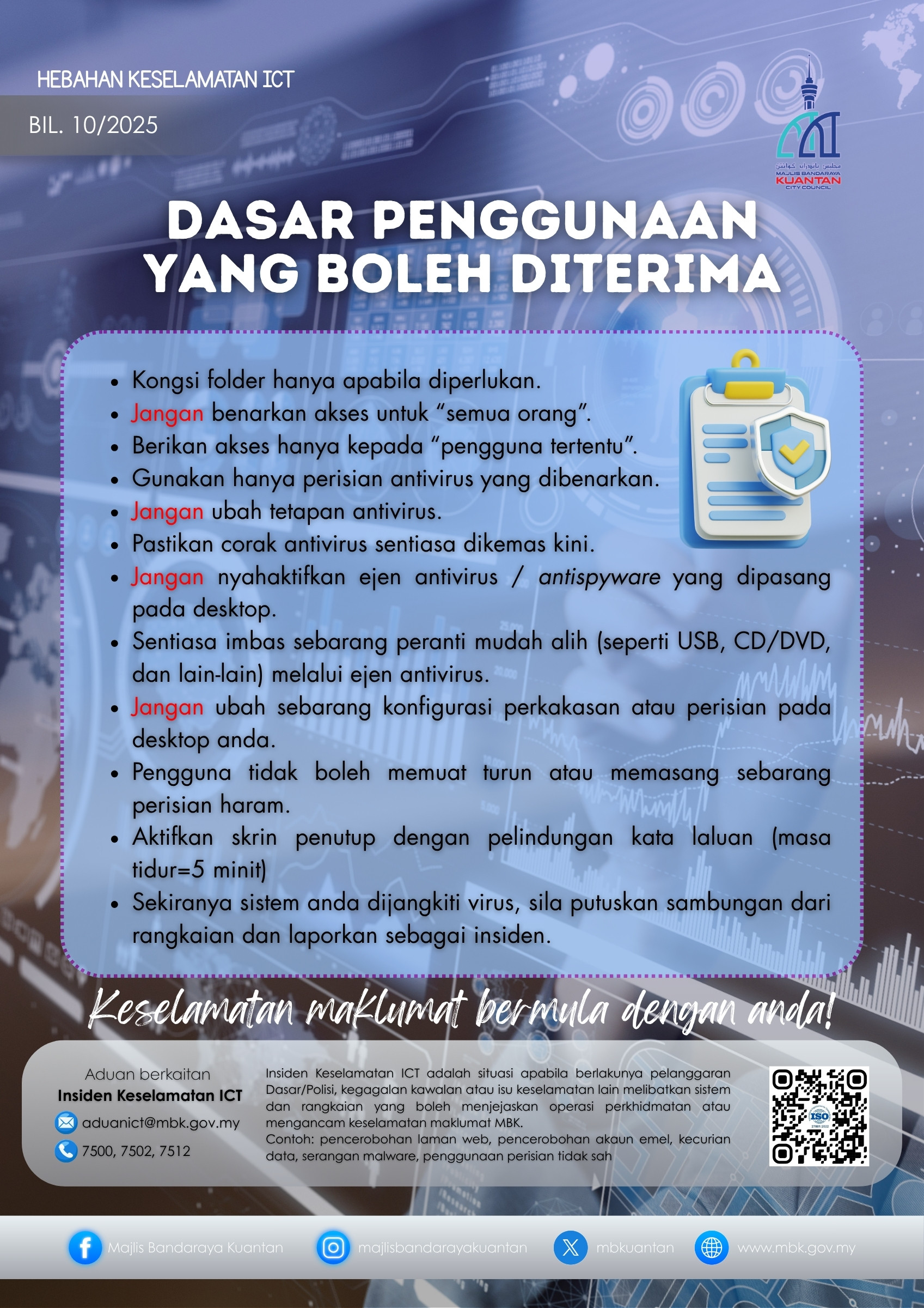 Hebahan Keselamatan ICT 10